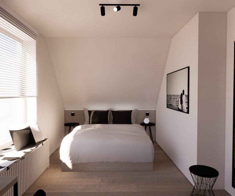 Slaapkamer / Chambre à coucher Kooigem